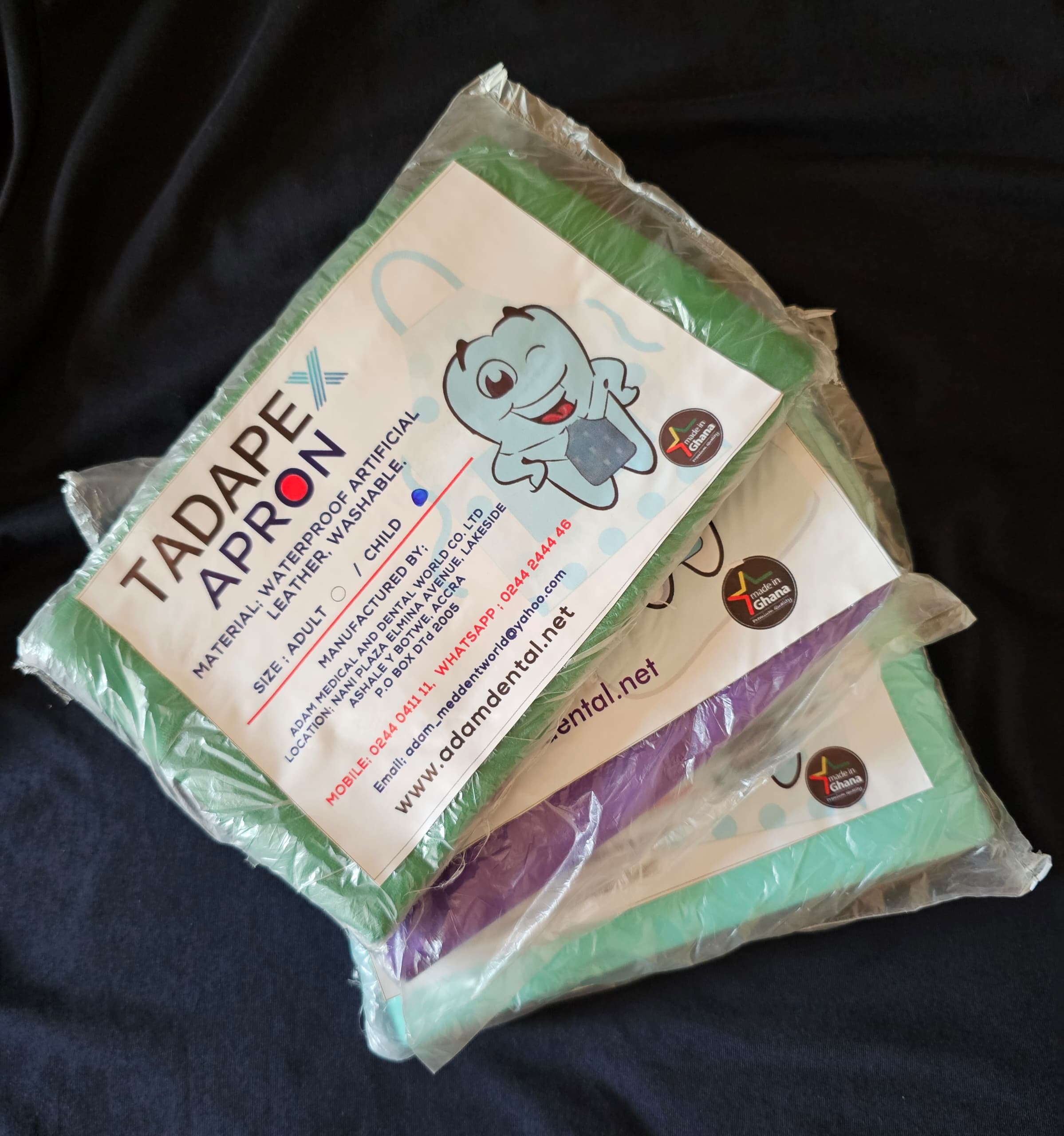 REUSABLE APRON WATERPROOF CHILD